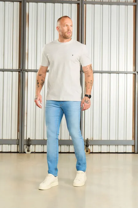 Camiseta Masculina Slim Pima em Algodão Osmoze